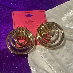 🌸Final price🌸 Juliet Gold Circular Earrings